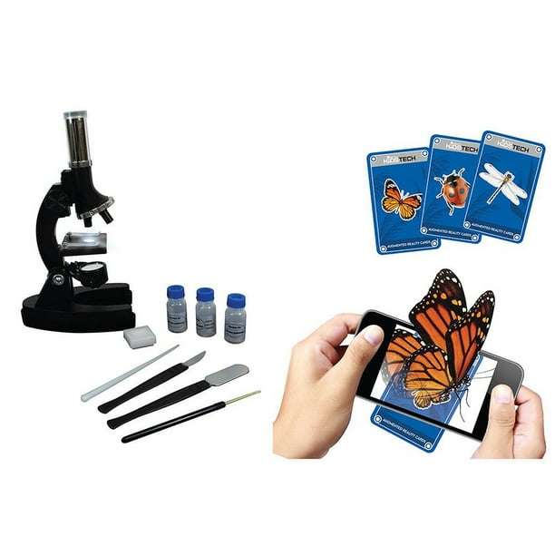 Augmented Reality Microscope Kit with Smartphone App