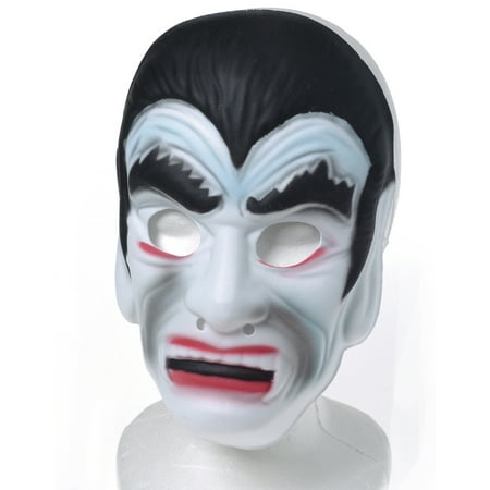 Kid Fun Halloween Foam Vampire Costume Face Mask, Off-White, One-Size