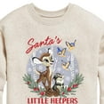 thumbnail image 3 of Disney Bambi - Christmas - Santa's Little Helpers - Toddler & Youth Crewneck Fleece Sweatshirt, 3 of 5