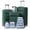 Green, variant on Ktaxon 3-Piece Softside Luggage Set With 8 Set Pcaking Cube TSA Lock, 360° Spinner Wheels Black