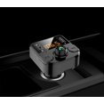 thumbnail image 5 of Bluetooth Car Kit FM Transmitter Wireless Radio Adapter USB Charger for Phone, 5 of 5