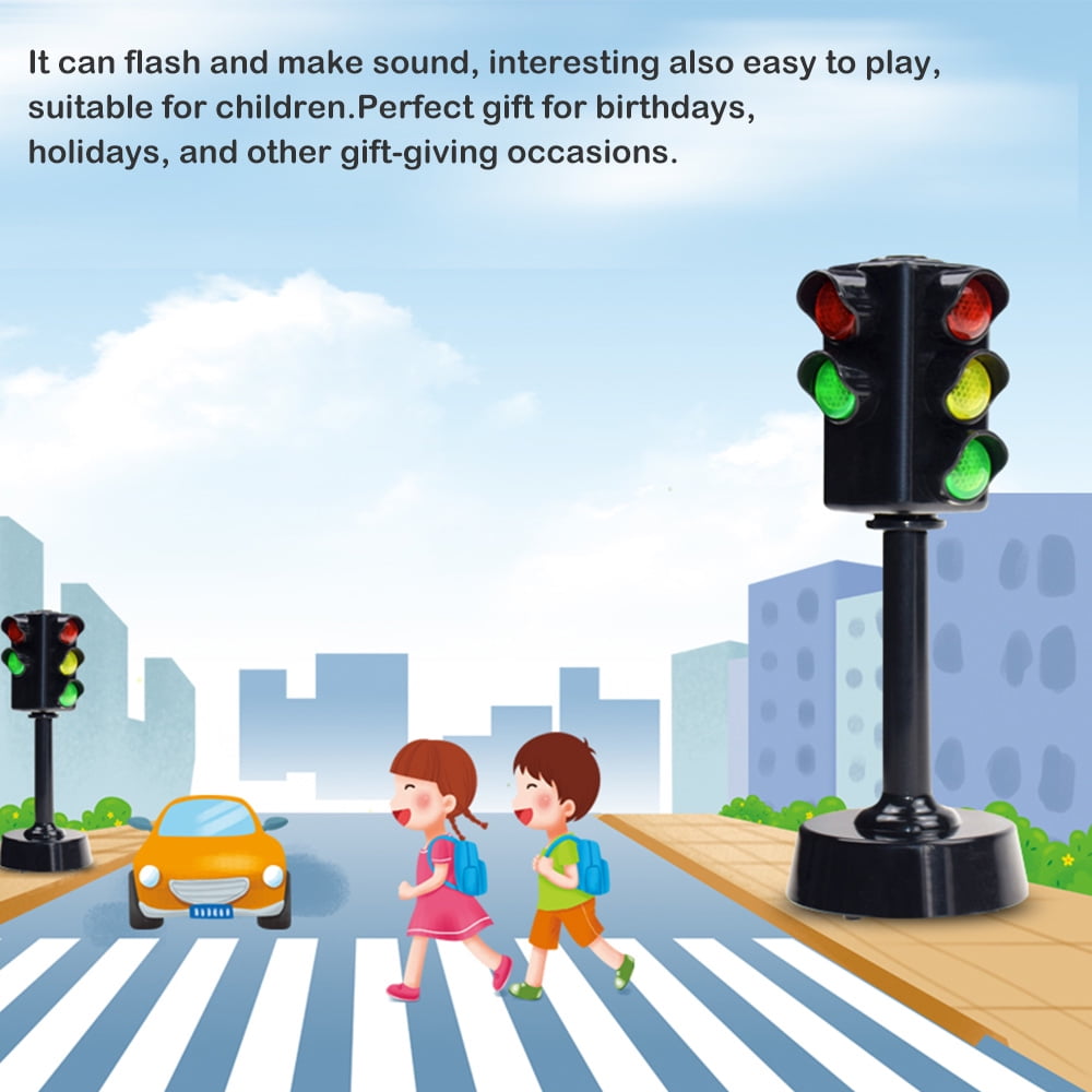ZTOO Kids Traffic Light Toy?traffic Signal Lights?road Safety Signs?autism Sensory Toys Traffic Lights Mini Educational Signal Sound Road Playset Kids Gift ZTOO Kids Traffic Light Toy?traffic Signal Lights?road Safety Signs?autism Sensory Toys Traffic Lights Mini Educational Signal Sound Road Playset Kids Gift