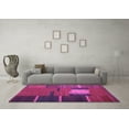 thumbnail image 3 of Ahgly Company Indoor Rectangle Abstract Purple Contemporary Area Rugs, 7' x 9', 3 of 4