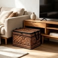 thumbnail image 6 of Clothes Storage Bins with Sturdy Frames, Foldable Fabric Clothing Organizer Box for Moving, Sweater Storage Cube with Lids and Zipper, Linen Closet Storage Bags for Blankets, Clothes, Sheet, 6 of 6
