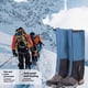 thumbnail image 3 of Soidarity Cubrepiernas para esquiar, tela impermeable con mallas para una protección en condiciones difíciles Deportes de nieve negro METRO, 3 of 6