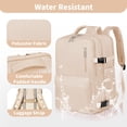 thumbnail image 5 of Travel Backpack for Women, 15.6 Inch Laptop Backpack with USB Charging Hole, College Bookbag, Large Capacity Black Computer Backpacks for Work, 5 of 8