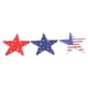 thumbnail image 1 of Día de la Independencia Estrella patriótica Reutilizable Decorativo 150 mm Resistente a la corrosión Regalo Día de la Independencia Bloques de estrellas de madera 3 piezas LYUMO Otros, 1 of 8