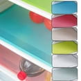 thumbnail image 3 of Homerr Non-slip Refrigerator Mat Reusable Fridge Liner 4-Piece Reusable Non-Slip Shelf Liner Set Ideal for Kitchen Cabinets, Easy to Clean, 3 of 10