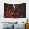 thumbnail image 5 of Easygdp Halloween Vampire Party Tapestry Wall Hanging, Wall Tapestries for Bedroom Aesthetic Living Room Office Decor 60x40in, 5 of 8