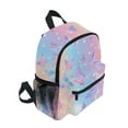 thumbnail image 2 of ALAZA Butterfly and Star in Gradient School Backpack Small Bookbag Mini Bags, 2 of 6