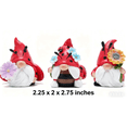thumbnail image 6 of Hodao Spring Ladybug Gnome Figurines,Home Decoration,Gift, Set of 3, 6 of 6