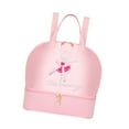 thumbnail image 1 of Mochila de danza clásica bonita y versátil con compartimento para zapatos para deportes y Rosa, 1 of 9