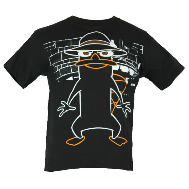 In My Parents Basement - Phineas and Ferb Mens T-Shirt - Agent P Perry ...