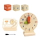 thumbnail image 1 of Reloj didáctico, materiales didácticos para matemáticas, materiales para la educación preescolar en casa, juguetes, juegos de matemáticas para niños d, 1 of 9