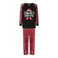 thumbnail image 2 of Meihuid Christmas Pajamas for Family Red Plaid Matching Family Christmas Pajamas Pj Pants Christmas 2023(Baby, Kids, Men, Women), 2 of 10
