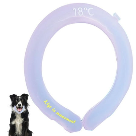 

Julam Cooling Neck Tube Ring Wearable Cooling Neck Wraps Reusable Neck Cooler Cooling Scarf for Beach Summer Heat Indoor/Outdoor Work great