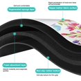 thumbnail image 3 of Washable Rubber Multicolored Flower Leaves Dish Drying Mats for Kitchen Counter Home Large Coffee Bar Pad Accessories and Decor for Utensils Stemware 17''x31.5'', 3 of 4