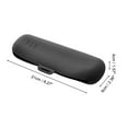 thumbnail image 2 of Unique Bargains 1 Pc Portable Side Buckle Makeup Bag for Travel Black Silicone, 2 of 4