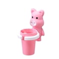 thumbnail image 3 of GUOOL Cartoon Children Toothbrush Holder Waterproof Punch Stable Animal Pink, 3 of 6
