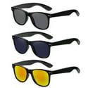 3-Pack Maraawa UV Protection Blocking Square Polarized Sunglasses