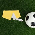 thumbnail image 4 of WEUVEB 5Ud Brazaletes Ajustables De Para Fútbol En Nylon Y Color Amarillo Reflectante, 4 of 8