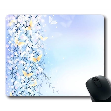 POPCreation Dream Of The Blue Mouse pads Gaming Mouse Pad 9.84x7.87 inches