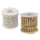 thumbnail image 5 of AB Crystal Rhinestone Tazas Cierre Ajuste Cadena 10 Yardas 2mm / 2.4mm / Oro, 5 of 9