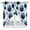 Blue, variant on Orange Marble Kitchen Window Curtains, Swag Curtains Valance for Bedroom Living Room Bathroom, Gold White Geometric Hexagon Modern Rod Pocket Window Treatment Curtain Block Drapes 2 Panels 28"x36"