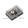 thumbnail image 3 of 1 Set Sax Neck Tightening Screws Sax Curved Neck Fixed Screw for Saxophone, 3 of 8