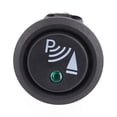 thumbnail image 2 of Car 3-Pin Rocker/Parking Off Switch 12V 20Amp Round Dashboard Switch Parking Front Rear Reverse Sensor 3x2x2cm Car Accessories, 2 of 9