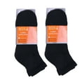thumbnail image 5 of 6 Pack Men's Athletic Quarter Ankle Low Cut Cotton Socks Cushioned Sports Running, 5 of 6