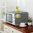 thumbnail image 3 of Housse de Four à Micro-Ondes Triangle Noir Décoratif Fournitures de Cuisine Lavable Réutilisable 30x90cm, 3 of 9