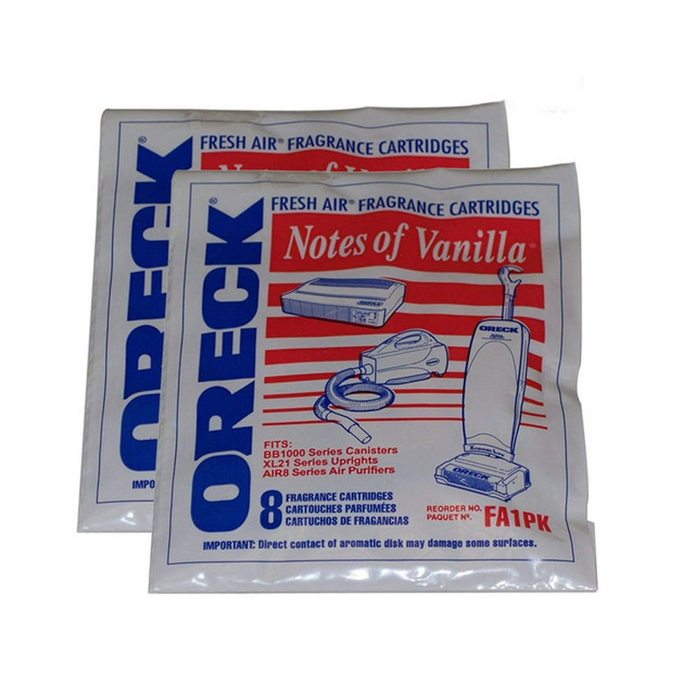 Oreck Vanilla Fresh Air, Fragrance Scent Airtabs 16PK For Models Oreck