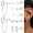 Silver-D, variant on 5 Pairs Surgical Steel Flat Back Earrings for Women Men Cartilage Stainless Steel Earrings Stud