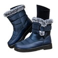 thumbnail image 3 of Women's Snow Boots - Fashionable Winter Comfortable Mid Boots for Couples for Keeping Warm in Snowy Conditions, 3 of 7