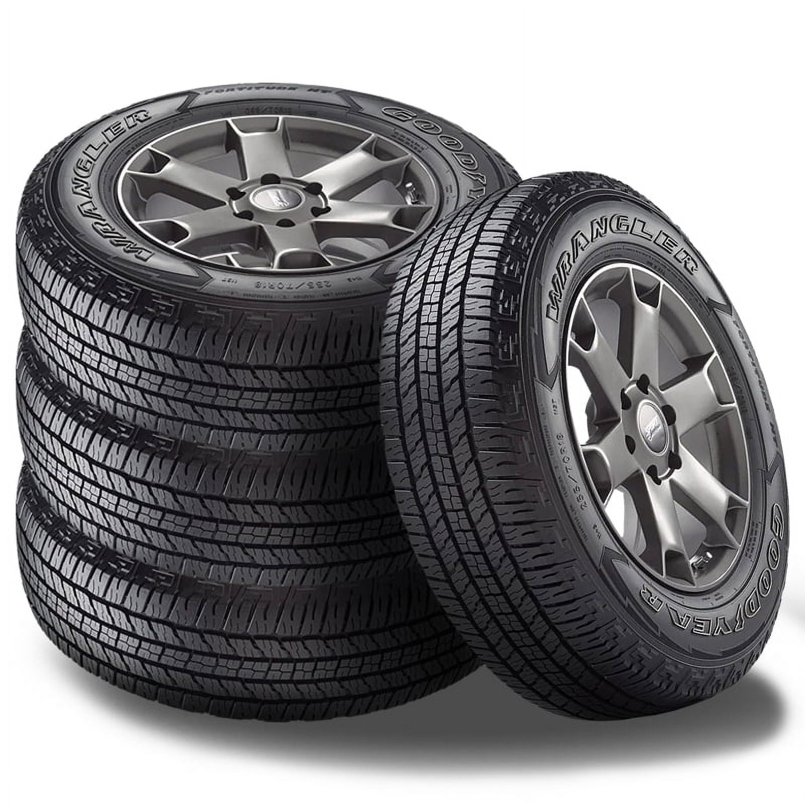 Goodyear Wrangler Fortitude HT 265/60R18 110T Tires, Set of 4