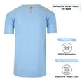 thumbnail image 3 of GBH Men's Short Sleeve Moisture Wicking Active Performance Crew Neck Tee (2-Pack), 3 of 4