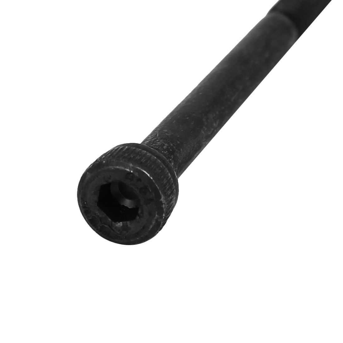 M4 x 55mm Alloy Steel 12.9 Grade Cap Point Hex Socket Head Screw Black