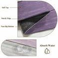 thumbnail image 6 of Purple Grey Wood Grain Runner Rug 2.7x5 FT, Non Slip Entryway Carpet, Ombre Rustic Retro Wooden Plank Washable Soft Floor Carpet Entrance Mat Non-Shedding Throw Rug for Hallway Laundry Room Bedside, 6 of 9