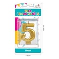 thumbnail image 4 of Velas de Cumpleaños Granmark No. 5 Dorada, 4 of 4