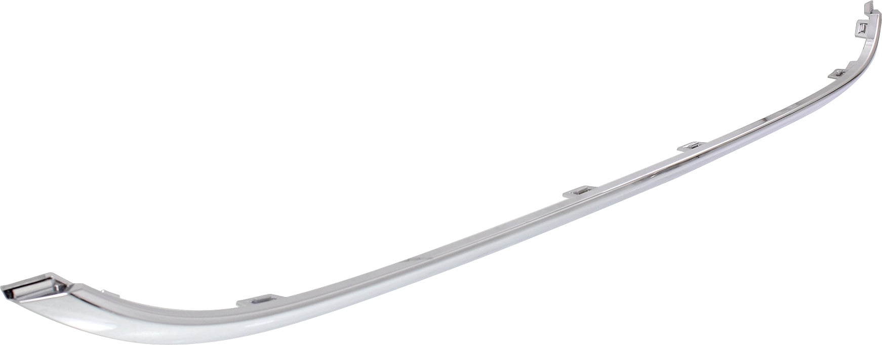 Bumper Trim Compatible With 2015-2017 Chrysler 200 Front, Center Chrome CAPA Certified