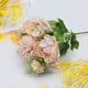 thumbnail image 5 of 2 peonía artificial ramo de flores falsas ramo de novia artificial ramo de flores falsas fiesta de boda artificial y boda Decoración de arreglos florales para sala de estar con flores para JFHHH pequeña, 5 of 5