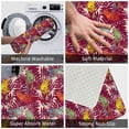 thumbnail image 4 of Bathroom Rugs Non Slip Washable - Retro Multi-Color Cute Parrot Kitchen Mats for Floor, Area Rugs for Entryway Rugs Indoor, Laundry Bathroom Room Door Rug with Rubber Backing 20x31.5in, 4 of 8