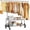 Silver, variant on Clothes Rack with Lockable Wheels, Simple Clothing Garment Rack with Storage Shelves, Hanging Racks for Clothes with Single Rods for Laundry Room, Balcony, Bedroom, Bathroom, Black