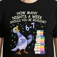thumbnail image 3 of How Many Nights A Week Should You Be Reading_ 6–7 T-Shirt – Book Lover Humor – Unisex Casual Wear, 3 of 6