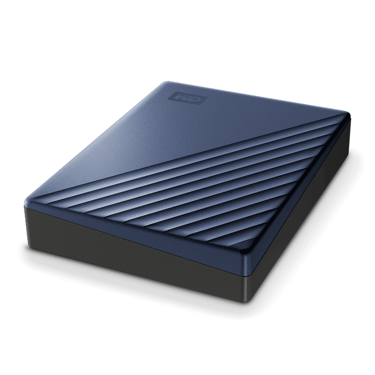Western Digital 5TB WD My Passport Ultra, USB-C and USB 3.2 Gen 1, Portable External Hard Drive HDD, Blue - WDBFTM0050BBL-WESN Western Digital 5TB WD My Passport Ultra, USB-C and USB 3.2 Gen 1, Portable External Hard Drive HDD, Blue - WDBFTM0050BBL-WESN