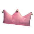 thumbnail image 2 of Camas de corona decorativas Cojines Dormitorio Respaldo lavable Almohada de oficina en casa Rosa profundo Zulema cojines decorativos, 2 of 8