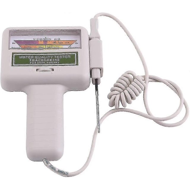 Portable Water Ph Chlorine Tester Swimming Pool Quality Spa Level Meter Analysis Measurement Monitor Detector Check Test Kit