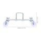 thumbnail image 2 of BESTYASH 1Par Soporte Con Para Calentadores Giratorias Para Muebles Y Radiadores, 2 of 7