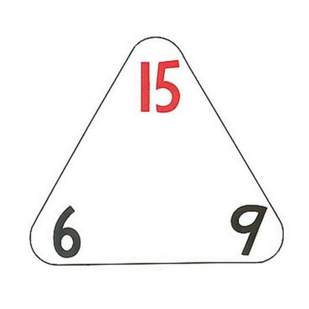 Wiebe Carlson Associates Cre4552 Triangle Flashcards-Mult/Div.